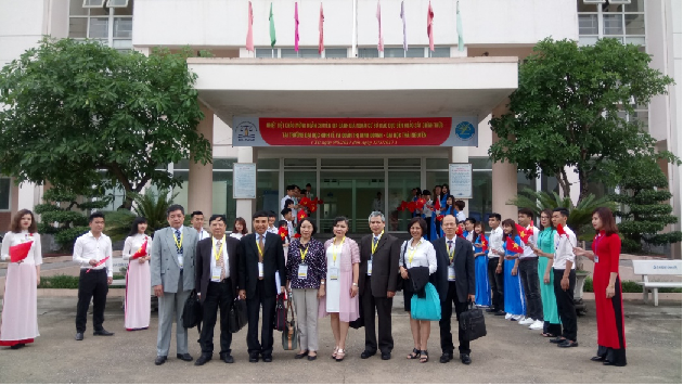 From the early morning of May 9, 2017, the Delegation of Evaluation Experts arrived at the University of Economics and Business Administration to prepare for the CTD round to serve the evaluation at the University.
