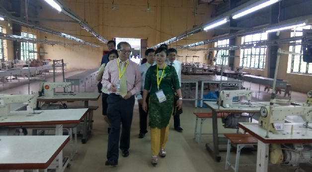 Textile practice workshop (base in Nam Dinh)