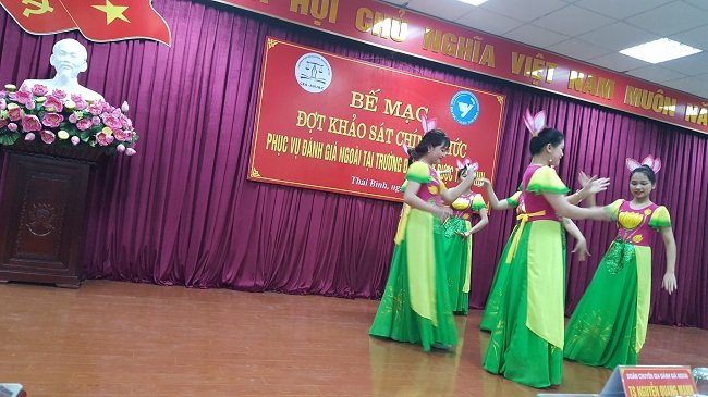 Musical performance at the Closing Ceremony of the KSCT of Thai Binh University of Medicine and Pharmacy